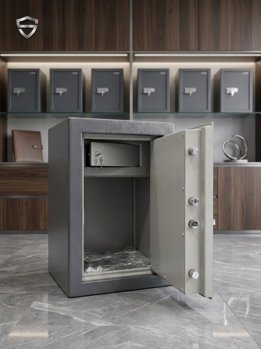 Meuble Coffrésor Safe deux tiroirs sécurisés